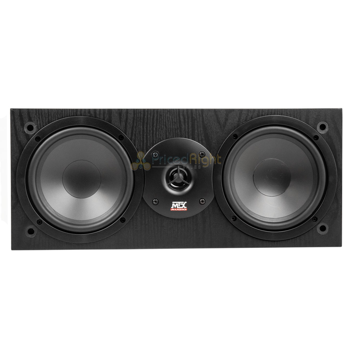 MTX Audio MONITOR6C Center Channel Speaker Dual 6.5" 2Way Home Theater